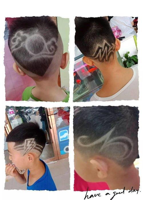 成人理发雕刻模板视频